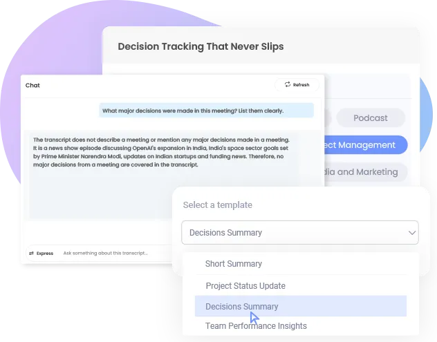 Decision Tracking That Never Slips