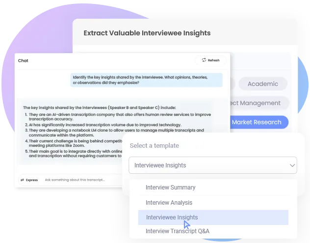 Extract Valuable Interviewee Insights