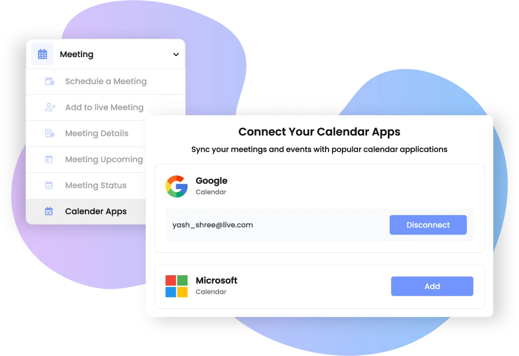 Joins Scheduled Calls